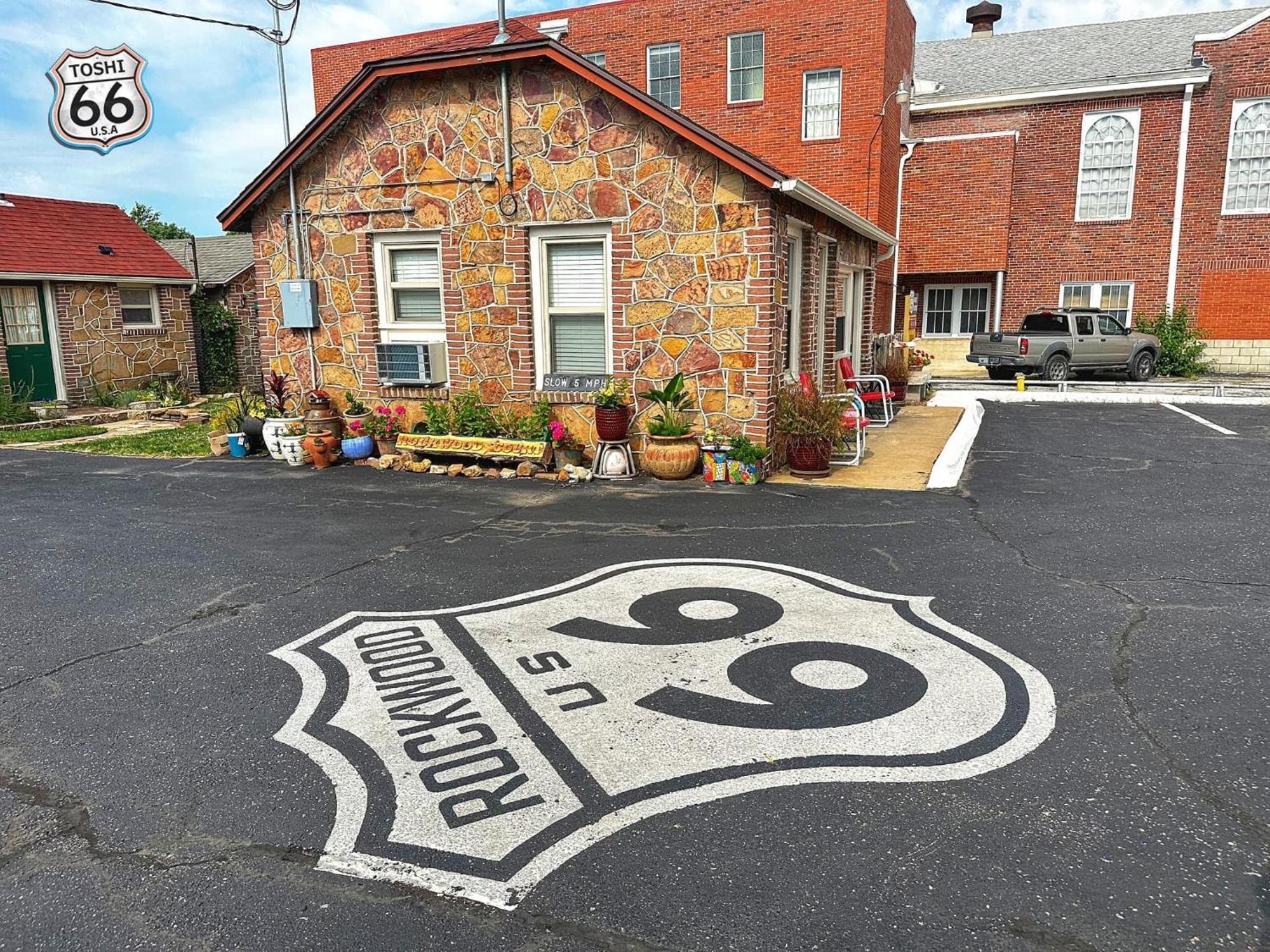 Motel Rockwood Motor Court Springfield Exterior foto